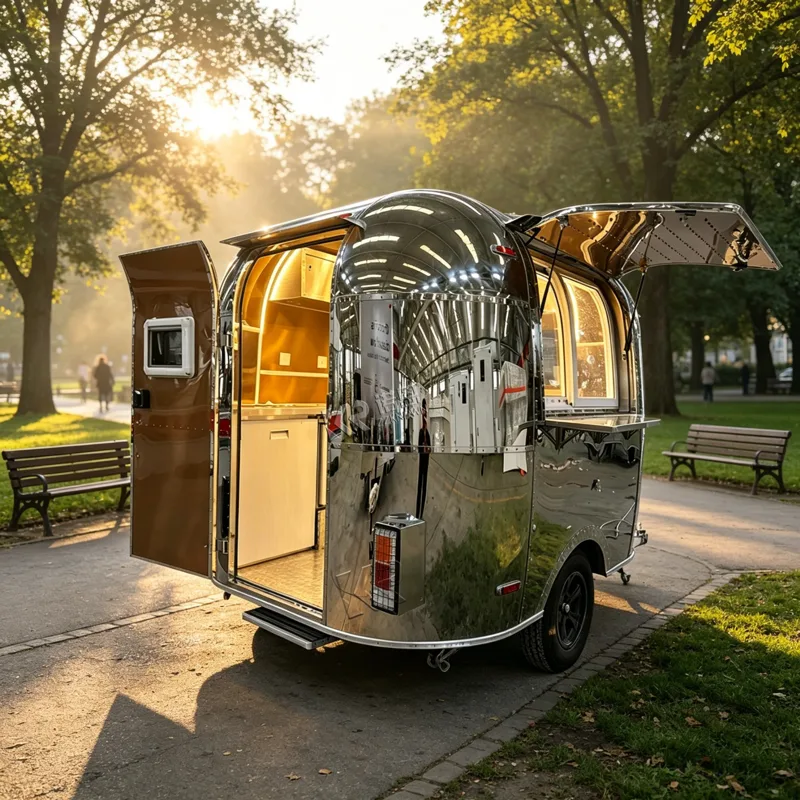 Coffee Van Equipment - Neueste Mode: Mobiler Küchenwagen, Imbisswagen, Food
