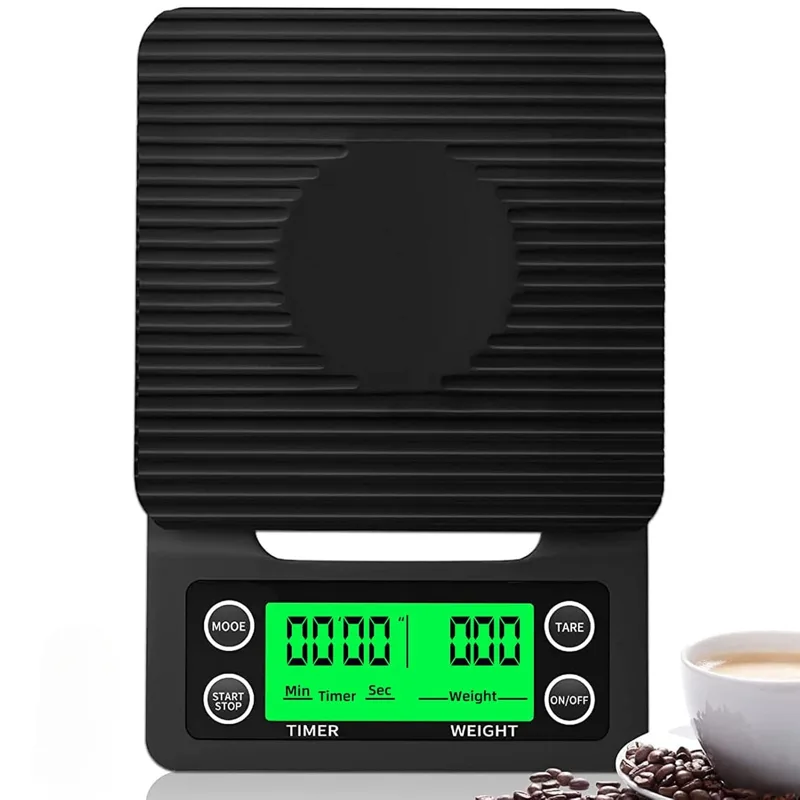 Scale Drip Timer - 3kg/0,1g 5kg/0,1g Kaffeewaage mit Timer Tragbare