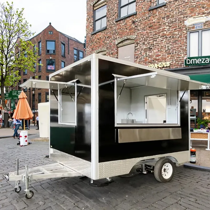 Coffee Van Equipment - Pizza-Kaffee-Campingbus Mobiler Imbisswagen BBQ-Wagen Eiswagen Hot-Dog-Foodtruck