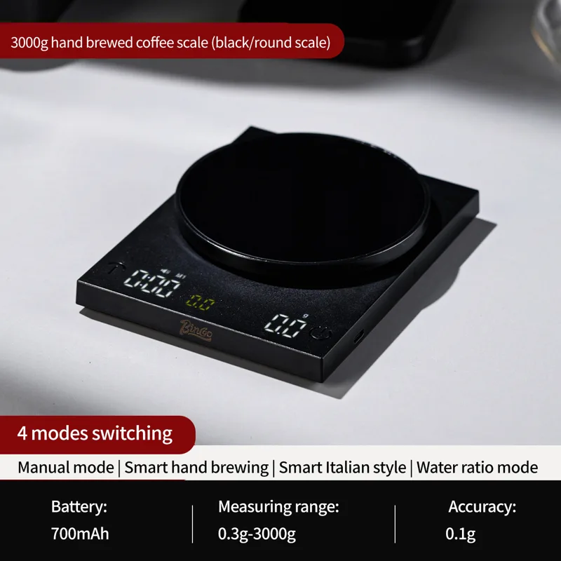 Scale Drip Timer - BINCOO Digitale Kaffeewaage 0,1g Präzision mit