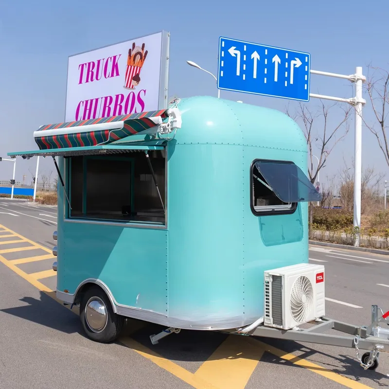 Coffee Van Equipment - Voll ausgestatteter Food Van Trailer Mobiler