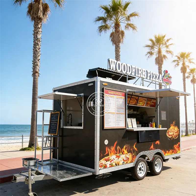 Coffee Equipment For Cafe - Maßgefertigter Kaffee- und Imbisswagen Mobiler Getränke-Catering-Truck