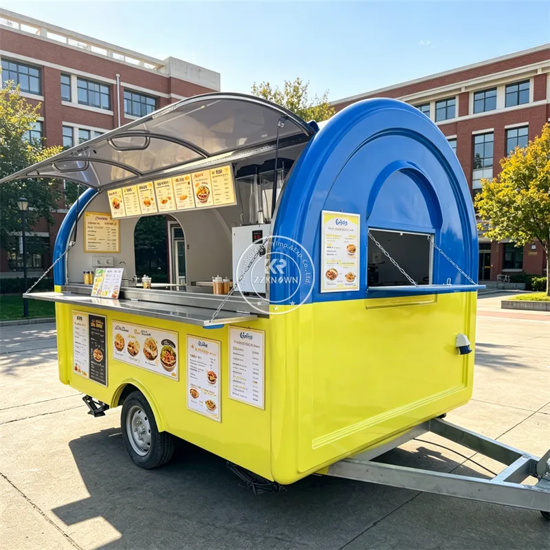 Coffee Van Equipment - Verkaufsanhänger Imbisswagen Mobiler Kaffeewagen Mobiler Eiswagen