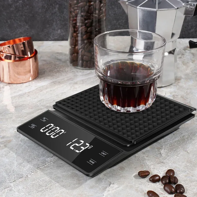 Scale Drip Timer - 3kg/0,1g Kaffeewaage mit Timer Küchenwerkzeug Digitale