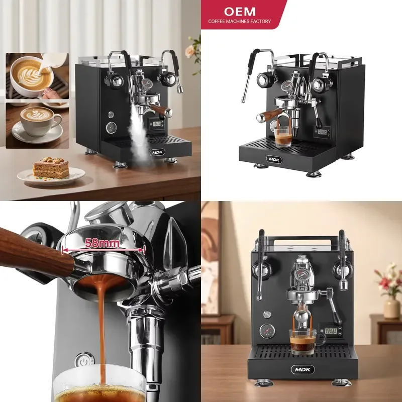 Coffee Equipment For Cafe - E61 Brühgruppenkopf Espressomaschinen-Ausrüstung Hersteller Halbautomatische Espresso-Kaffeemaschine