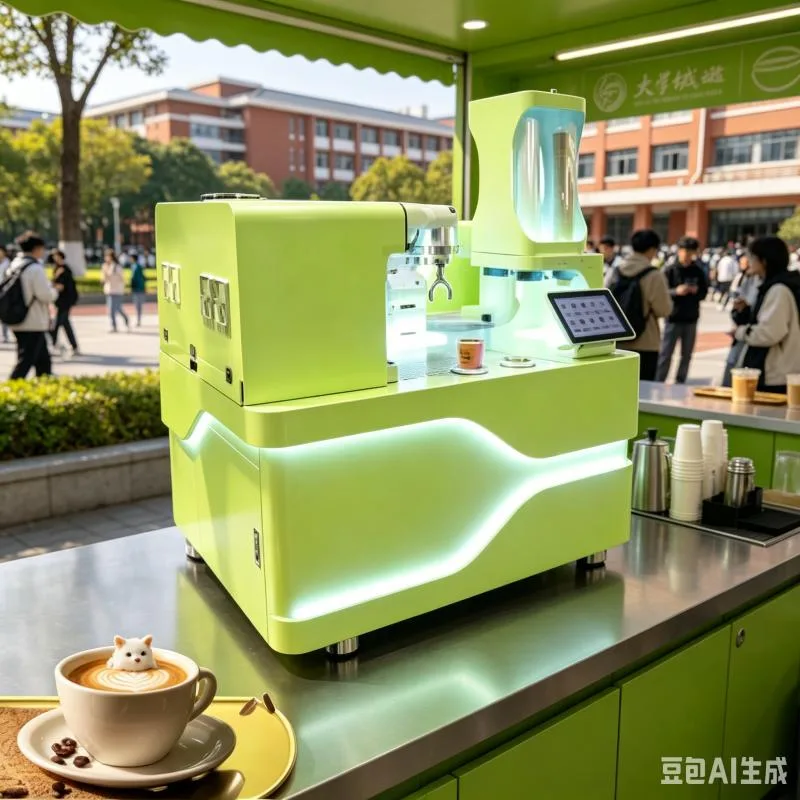 Coffee Equipment For Cafe - Intelligente Roboter-Kaffeemaschine Maßgeschneiderter Espresso-Kaffeebrüher Automatischer Getränkeautomat