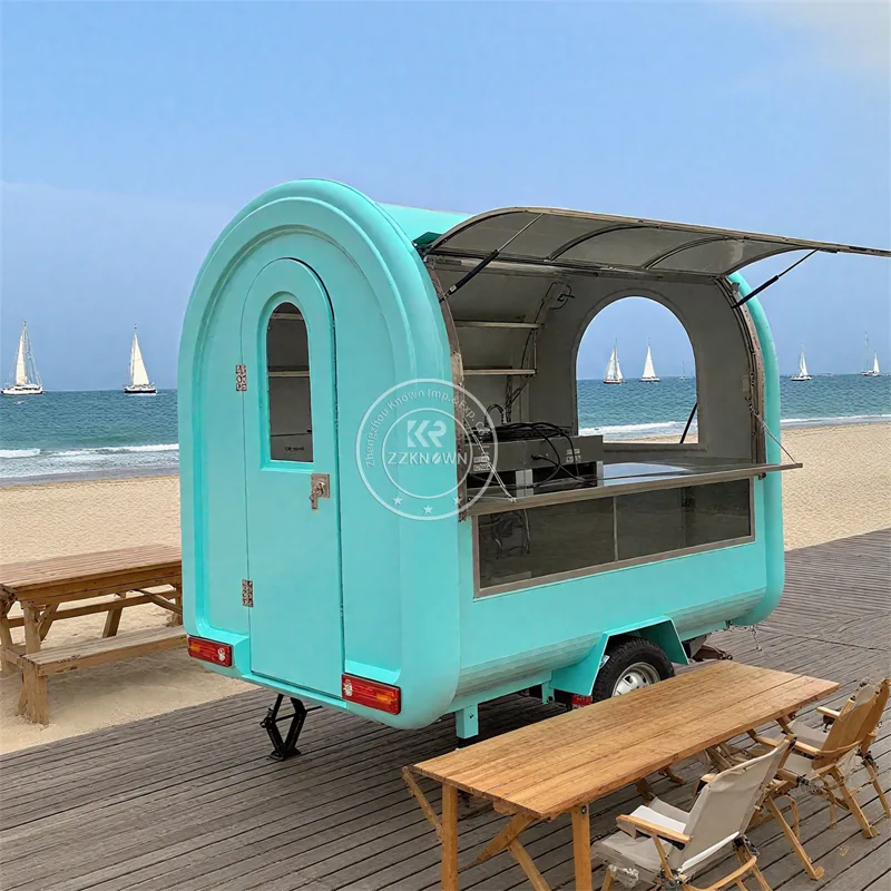 Coffee Van Equipment - Kommerzieller Street Concession Food Trailer Van
