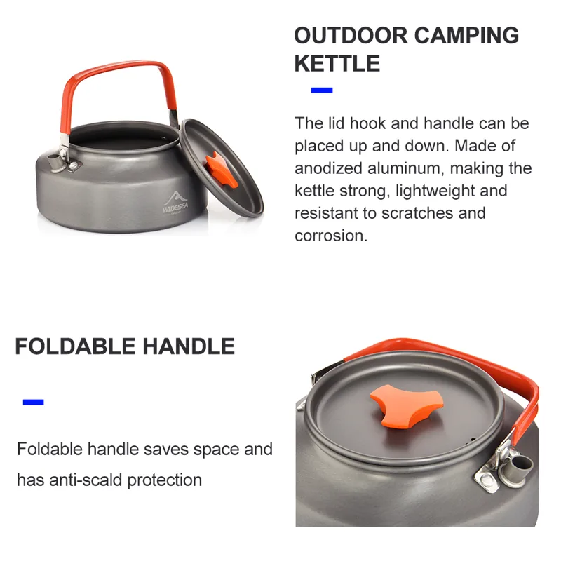 Widesea 1,1 L 2L 1,5 L Camping – Outdoor Coffee Equipment Bewertung und Preis