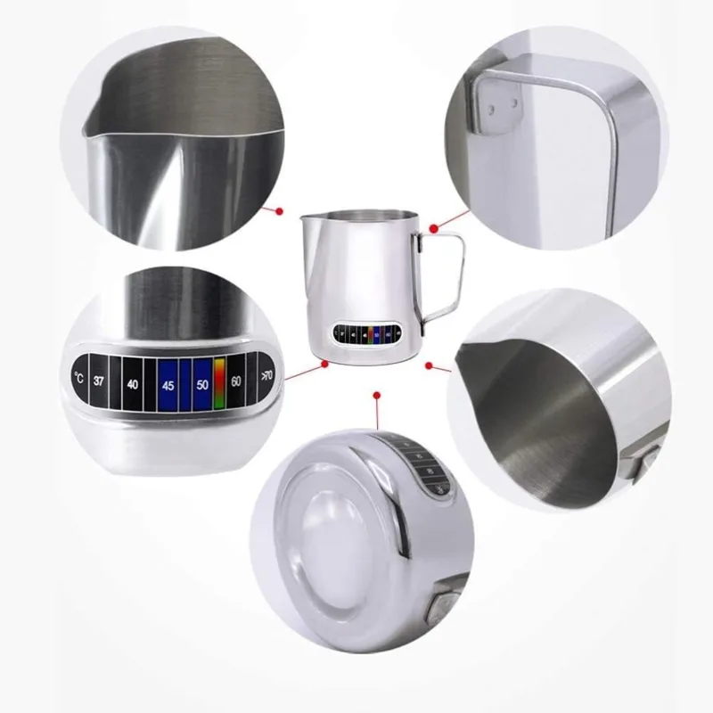 Milchaufschäumkrüge mit integr – Milk Steaming Pitcher Bewertung und Preis