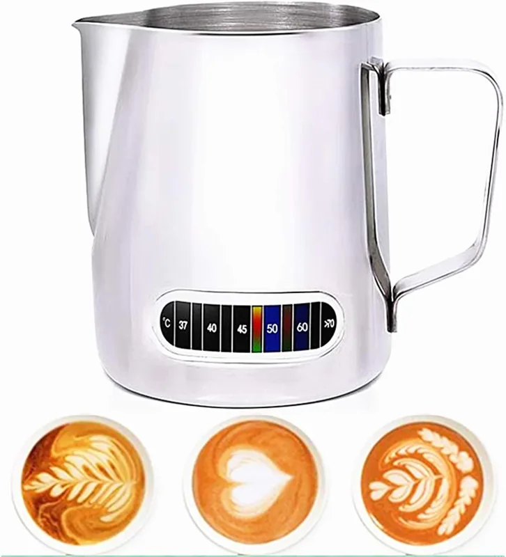Milchaufschäumkrüge mit integr – Milk Steaming Pitcher Bewertung und Preis
