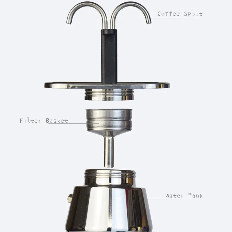 200 ml Mini Moka Topf Doppel R – Quality Coffee Equipment Bewertung und Preis