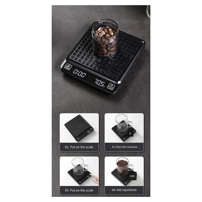 Digitale Kaffeewaage mit Timer – Scale Drip Timer Bewertung und Preis