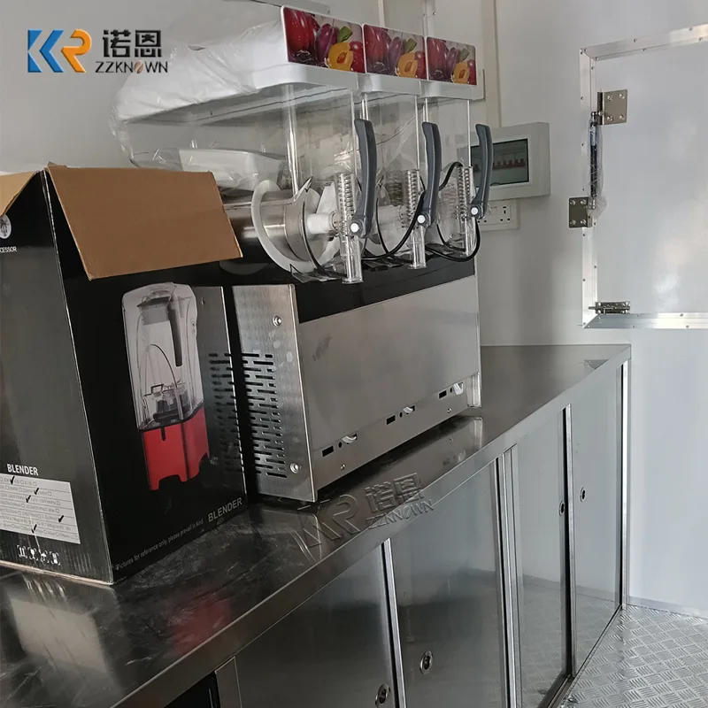 Edelstahl-Imbisswagen, voll au – Outdoor Coffee Equipment Bewertung und Preis
