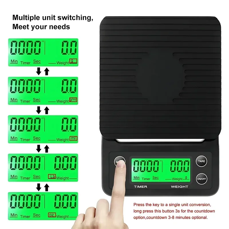 Küchenwerkzeuge Kaffeewaage mi – Scale Drip Timer Bewertung und Preis