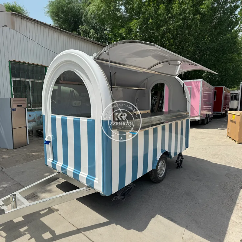 Tragbarer Imbisswagen, voll au – Coffee Van Equipment Bewertung und Preis