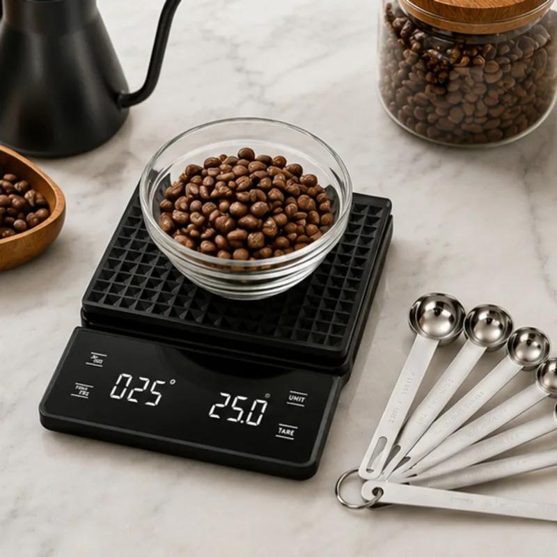 Digitale Kaffeewaage 3kg 0,1g  – Scale Drip Timer Bewertung und Preis