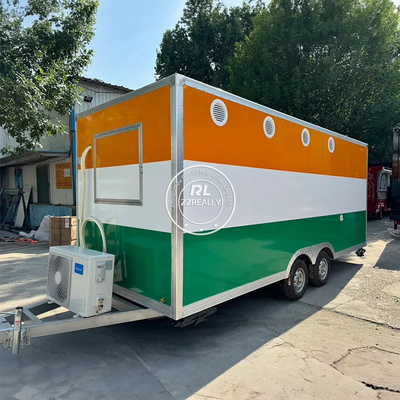 Snack Fast Food Truck Mobile K – Coffee Van Equipment Bewertung und Preis