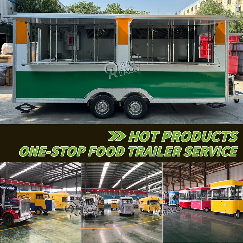 Snack Fast Food Truck Mobile K – Coffee Van Equipment Bewertung und Preis