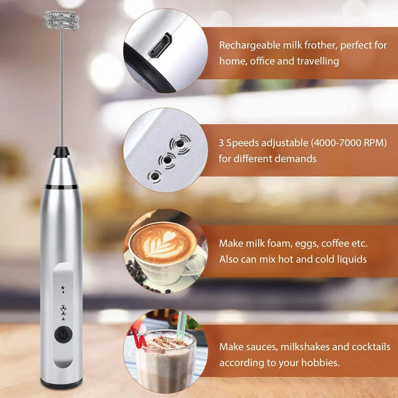 Mini elektrischer Handmilchauf – Milk Steaming Pitcher Bewertung und Preis