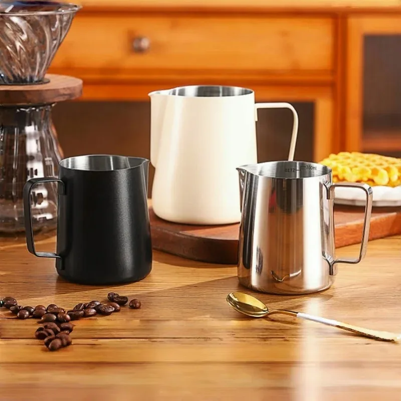 Kaffee Milch Aufschäumen Krug  – Milk Steaming Pitcher Bewertung und Preis