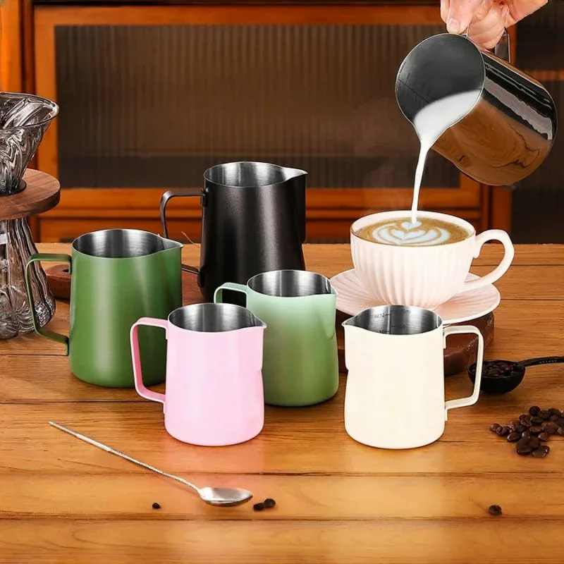 Kaffee Milch Aufschäumen Krug  – Milk Steaming Pitcher Bewertung und Preis