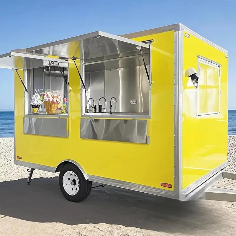 CE-Zertifizierter Voll Ausgest – Coffee Van Equipment Bewertung und Preis