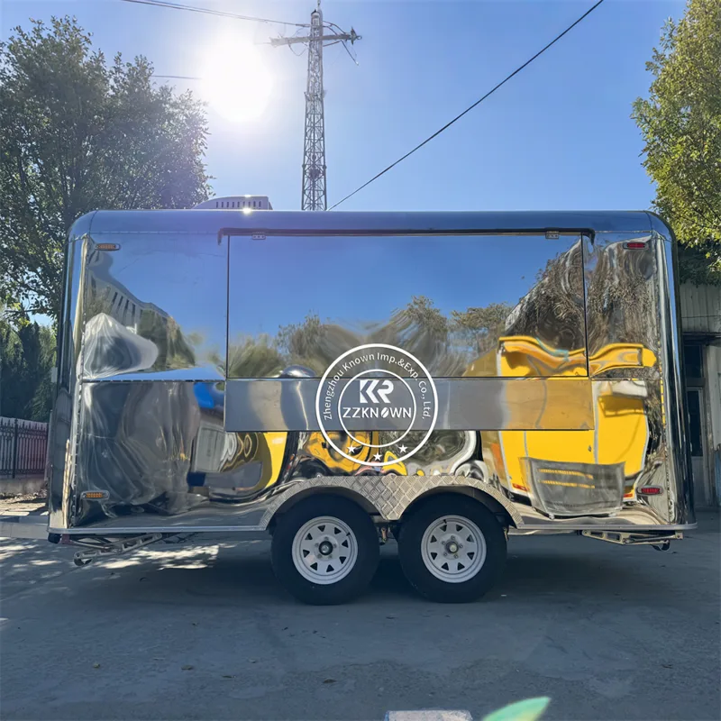 Straßenfahrbarer Edelstahl-Imb – Coffee Van Equipment Bewertung und Preis