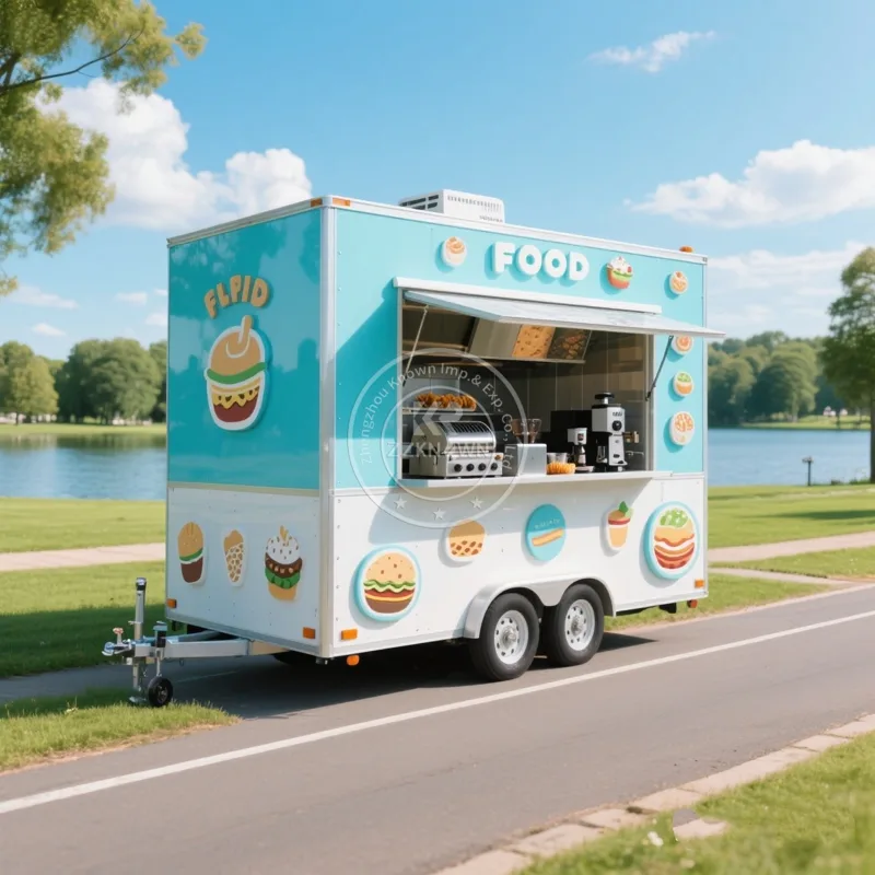 Imbissanhänger, LKW, Eis, Kaff – Coffee Van Equipment Bewertung und Preis