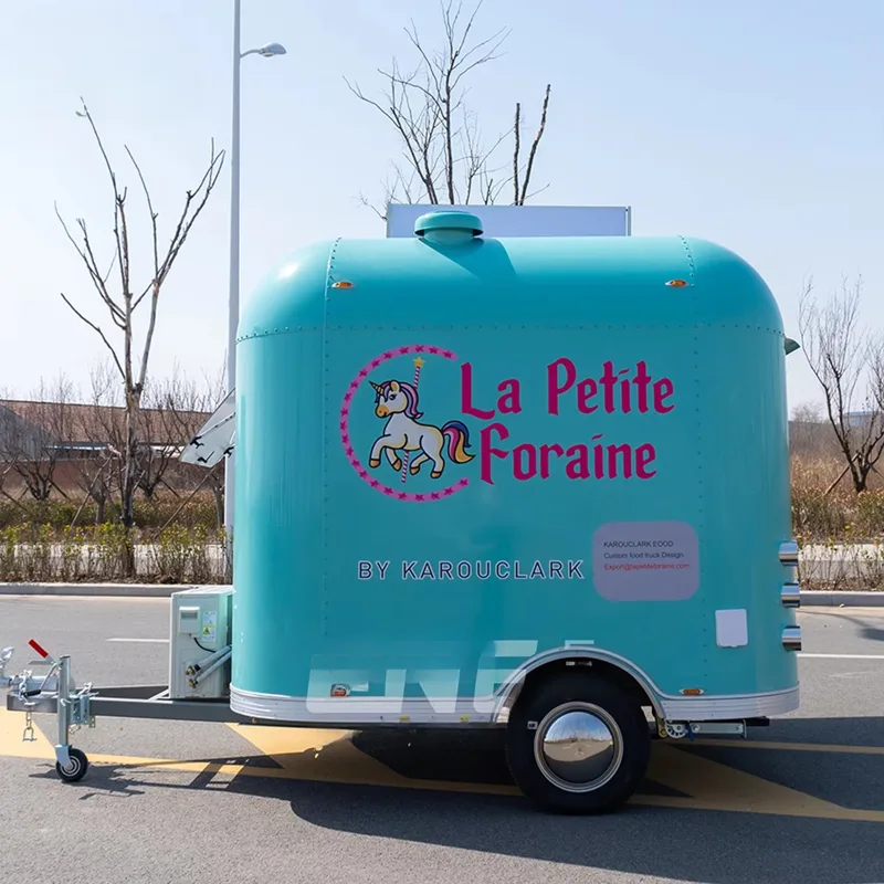Voll ausgestatteter Food Van T – Coffee Van Equipment Bewertung und Preis