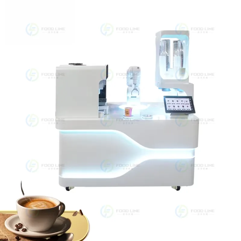 Automatische Roboter-Latte-Kaf – Coffee Equipment For Cafe Bewertung und Preis