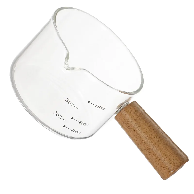 Mini-Glaskännchen mit Holzgrif – Milk Steaming Pitcher Bewertung und Preis