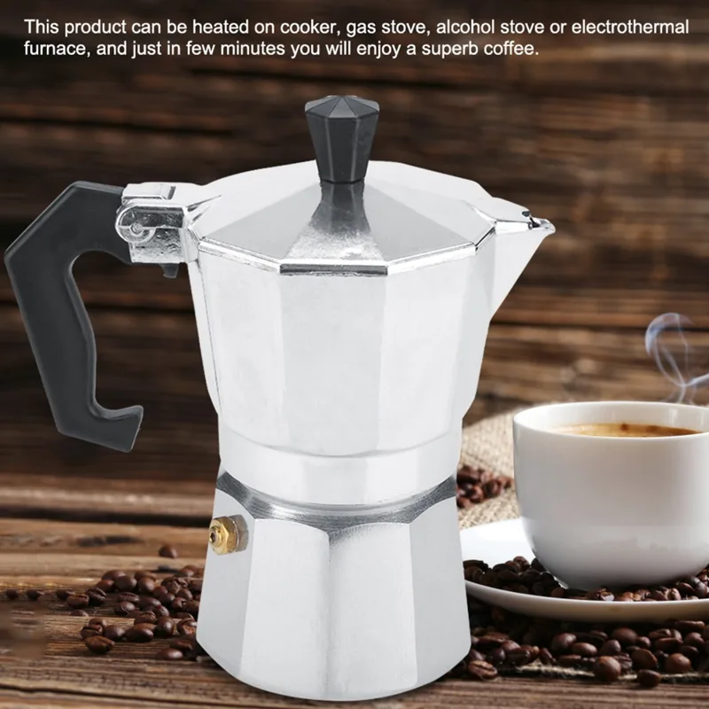 Brühausrüstung Aluminium Moka- – Coffee Equipment For Cafe Bewertung und Preis