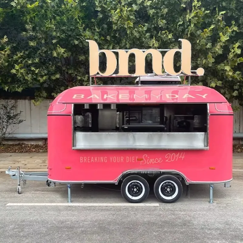 Mobiler Imbissanhänger, Bäcker – Coffee Van Equipment Bewertung und Preis