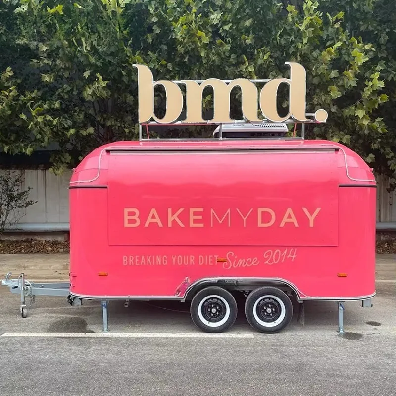 Mobiler Imbissanhänger, Bäcker – Coffee Van Equipment Bewertung und Preis