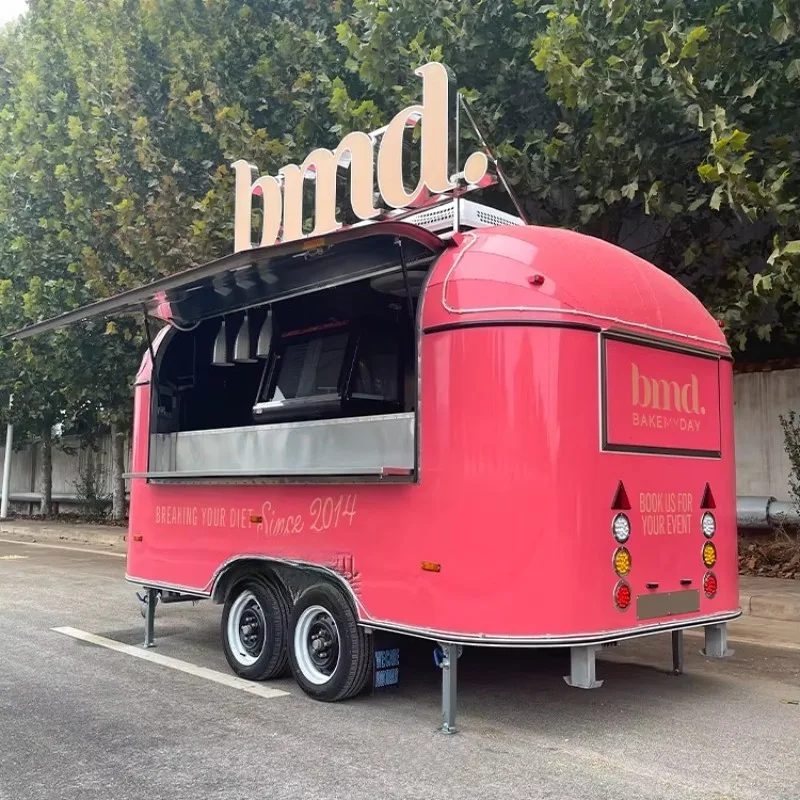 Mobiler Imbissanhänger, Bäcker – Coffee Van Equipment Bewertung und Preis