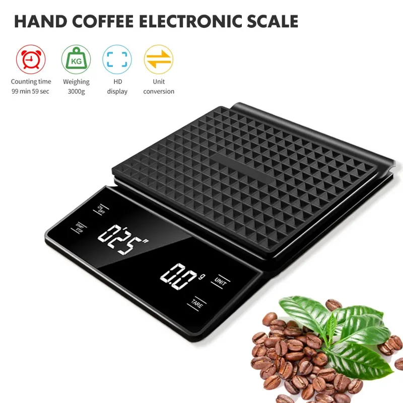 3kg/0,1g Kaffeewaage mit Timer – Scale Drip Timer Bewertung und Preis