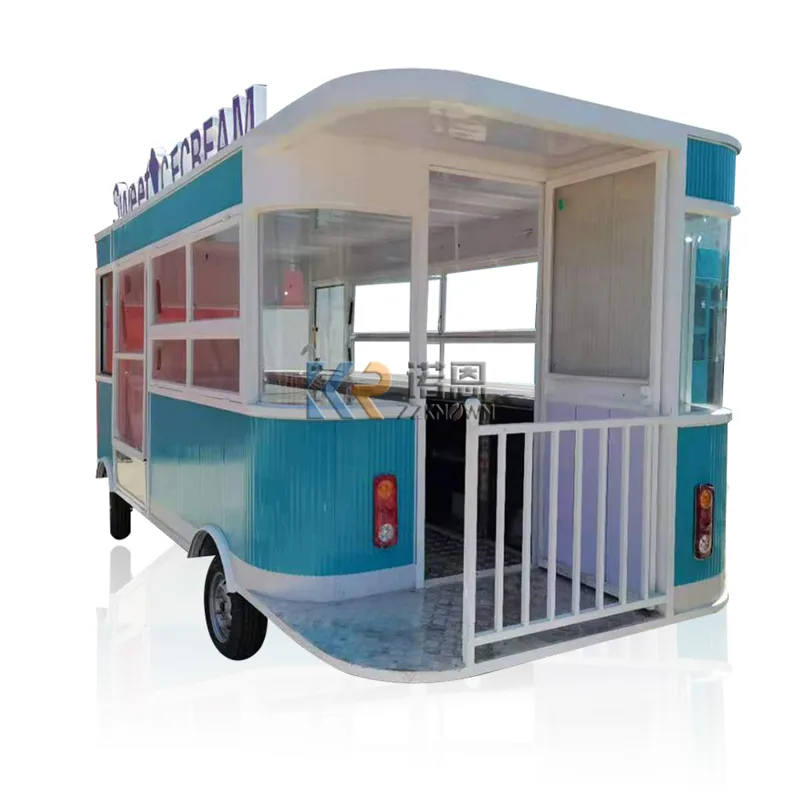 Auf Lager 5M mobiler Imbisswag – Coffee Van Equipment Bewertung und Preis