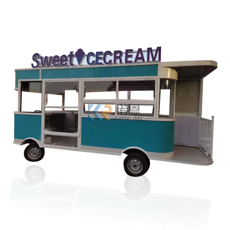 Auf Lager 5M mobiler Imbisswag – Coffee Van Equipment Bewertung und Preis